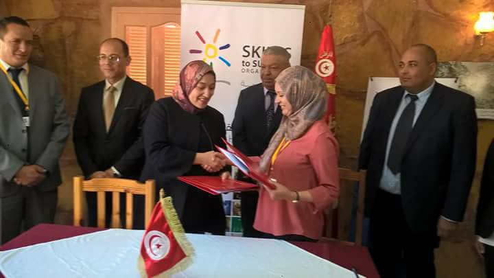 Partnership agreement between Skills to Succeed and the Ministry of Vocational Training & Employment
